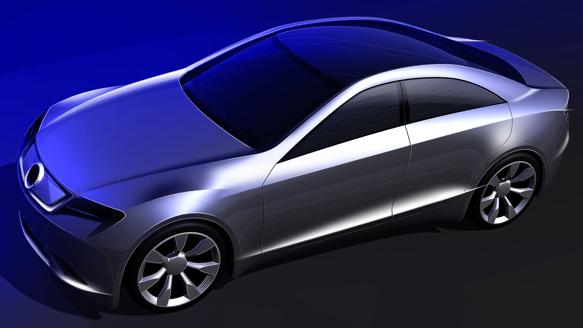 Mercedes-Benz C-class rendering