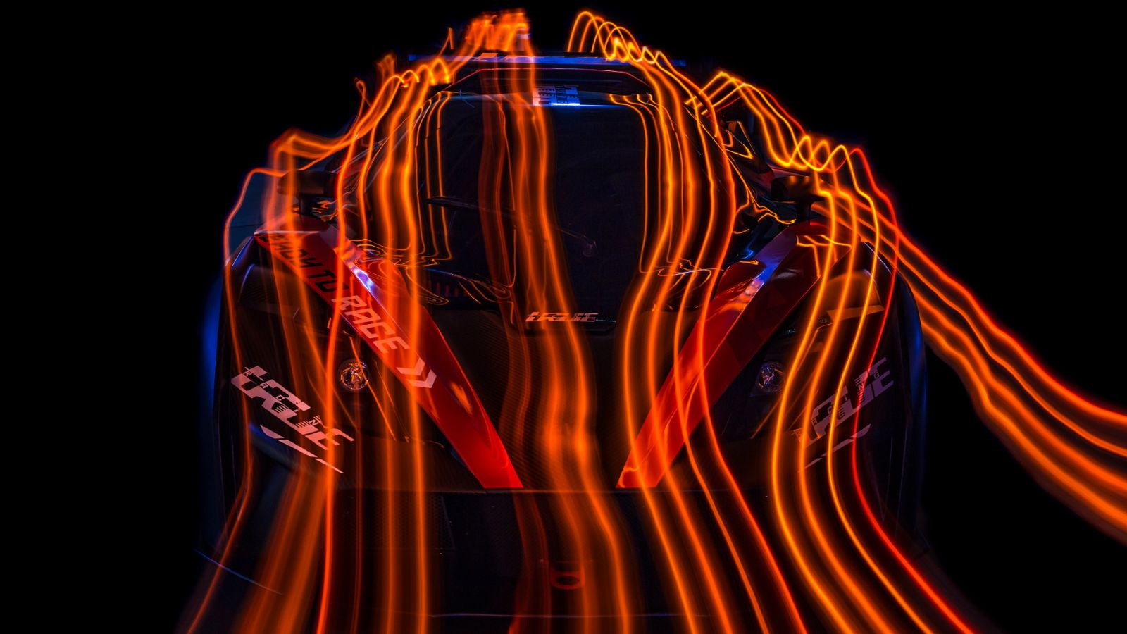 KTM X-BOW GT4 light painting