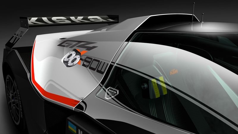 KTM X-BOW GT4 rendering cockpit