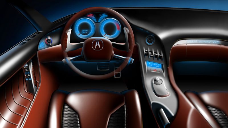 Acura interior rendering