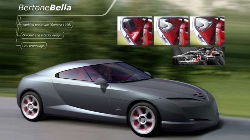 Bertone Bella interior sequence