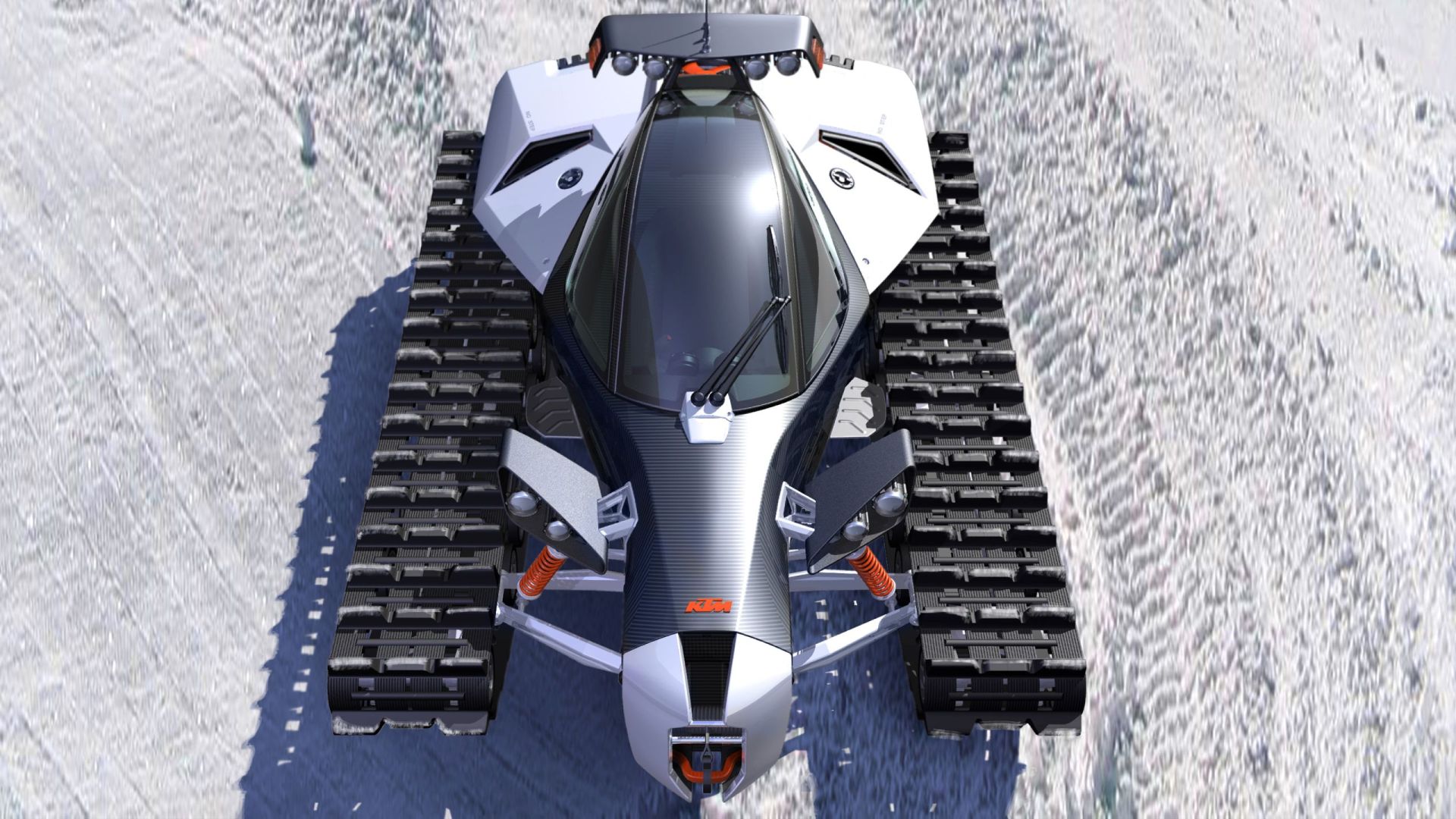 KTM X-SNOW front tiptop