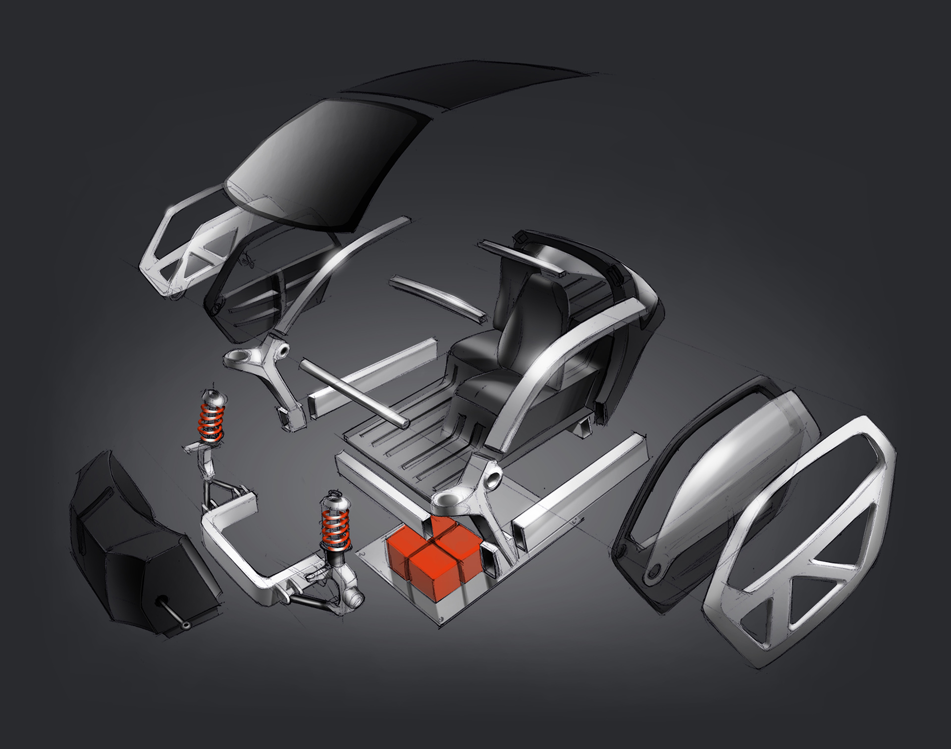 Microcar architecture