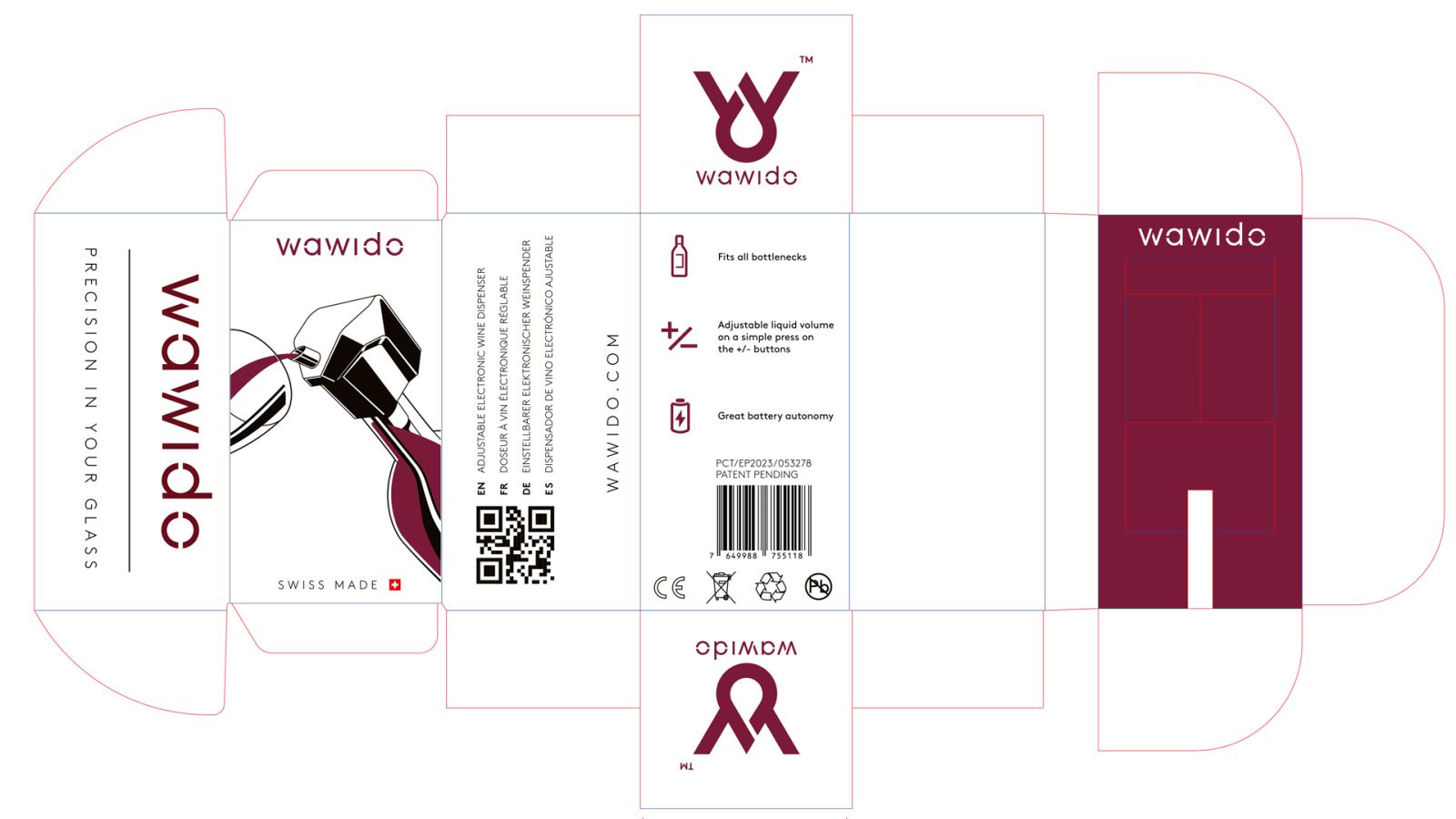 Wawido packaging graphism