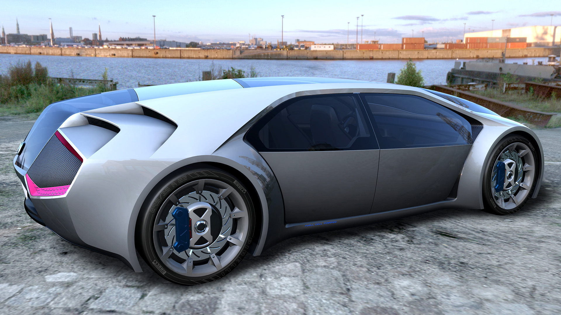 Hydrogeno Concept rear rendering