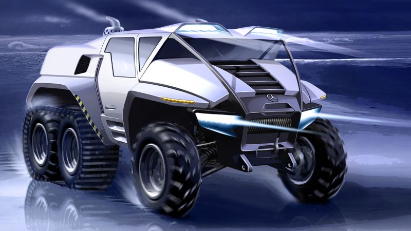 Mercedes Unimog Antartica
