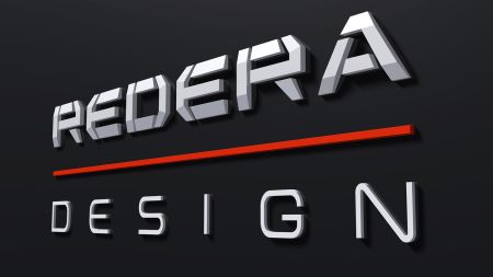 REDERA design 3D logo
