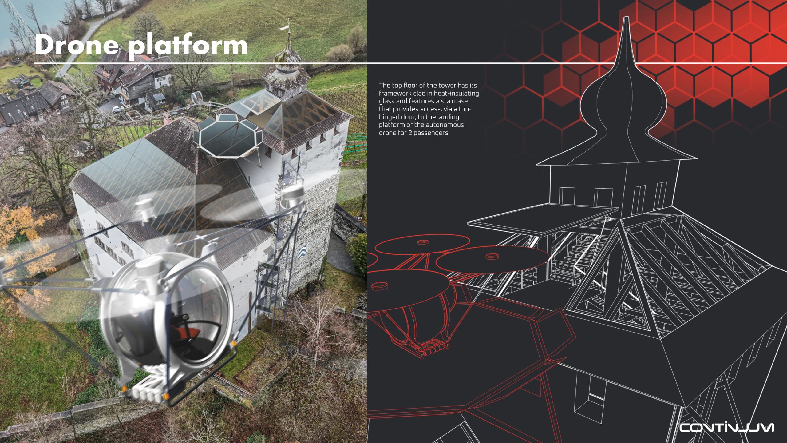 CONTINUUM project drone CONTINUUM project drone