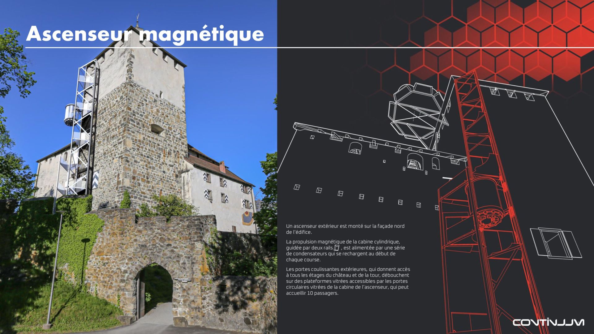 CONTINUUM projet ascenseur CONTINUUM projet ascenseur