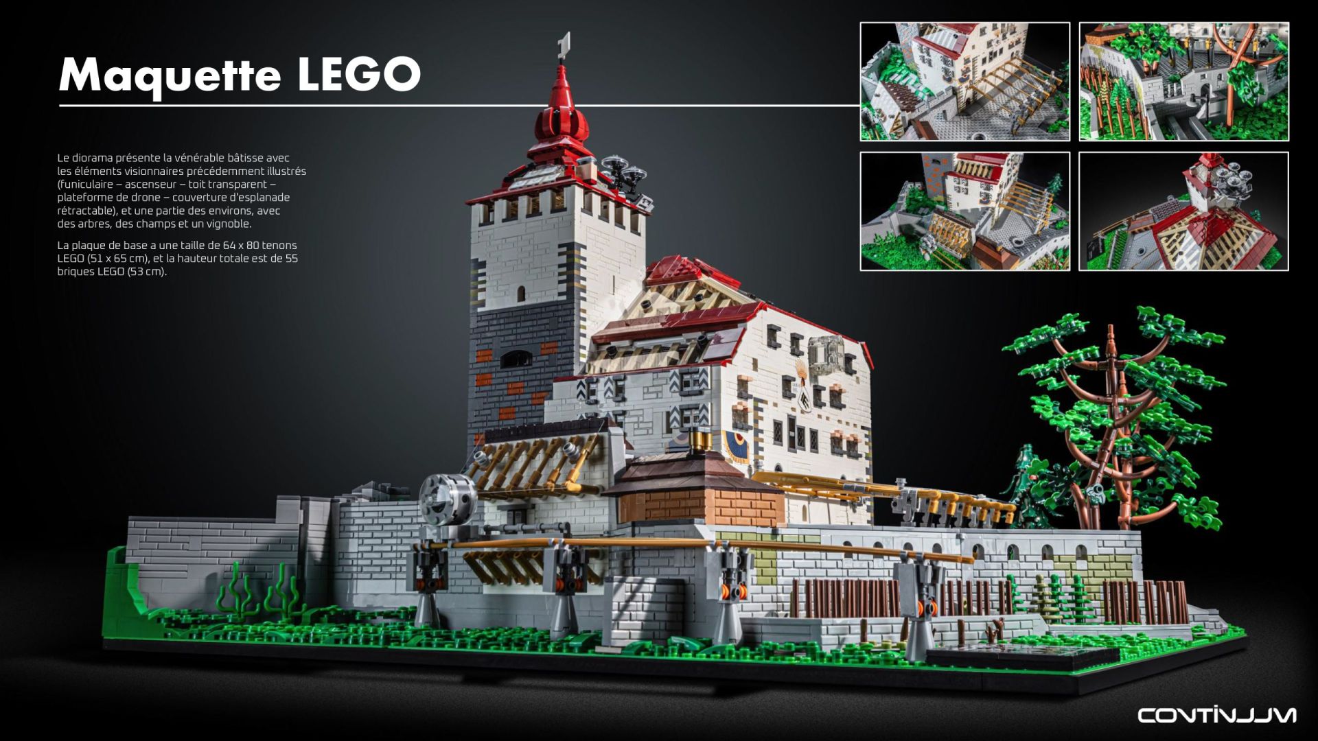 CONTINUUM projet maquette lego CONTINUUM projet maquette lego