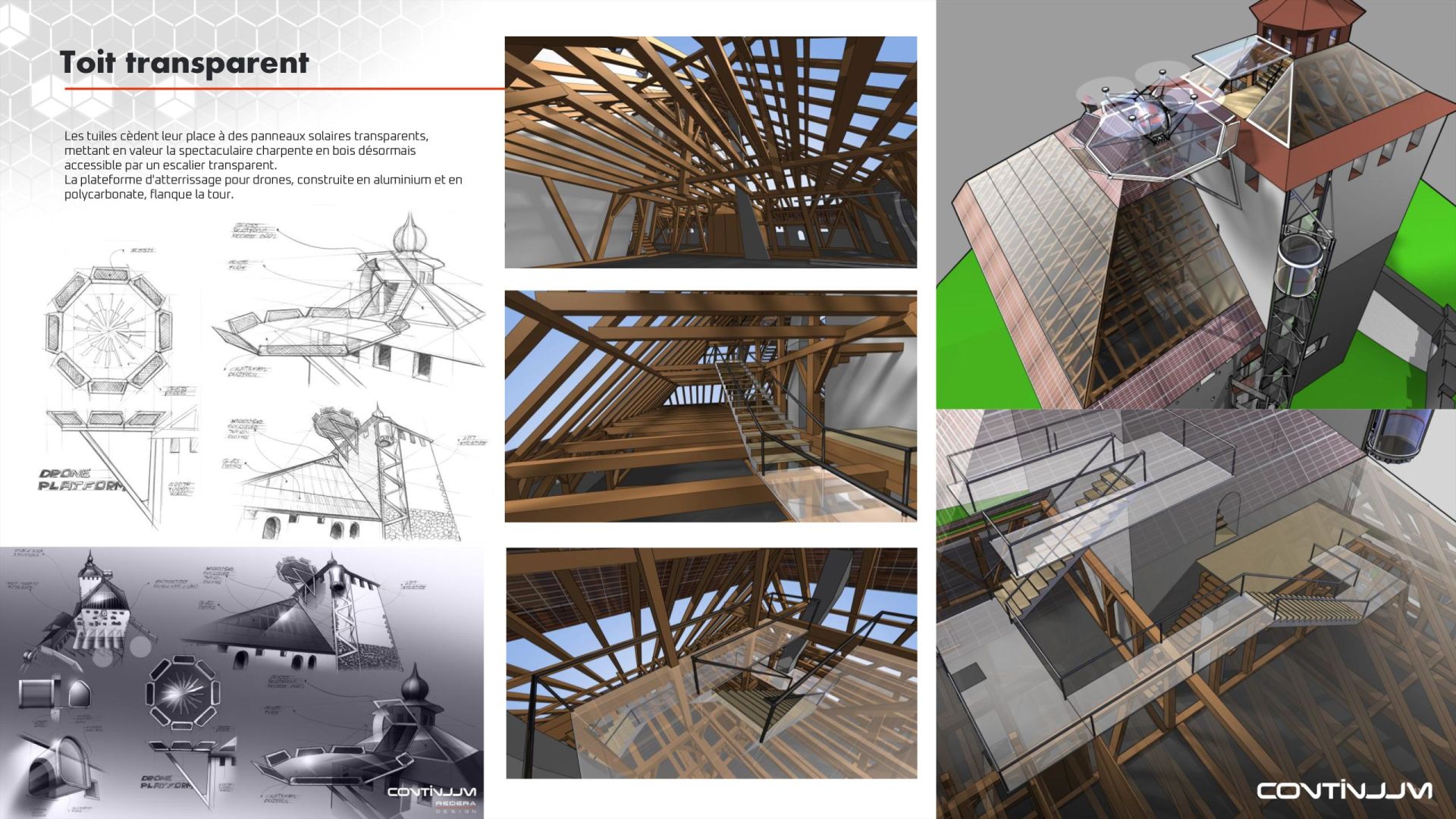 CONTINUUM projet toit dessins CONTINUUM projet toit dessins