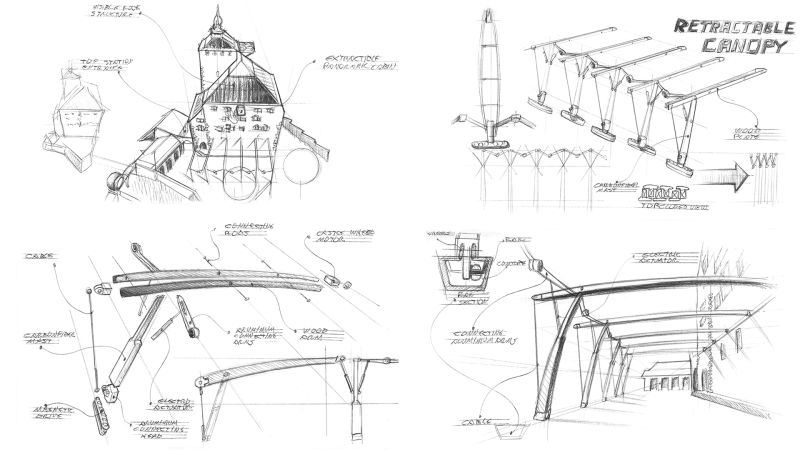 Canopy CONTINUUM sketches Canopy CONTINUUM sketches
