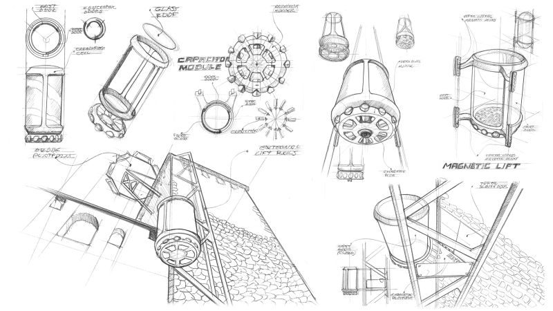 Lift CONTINUUM sketches Lift CONTINUUM sketches